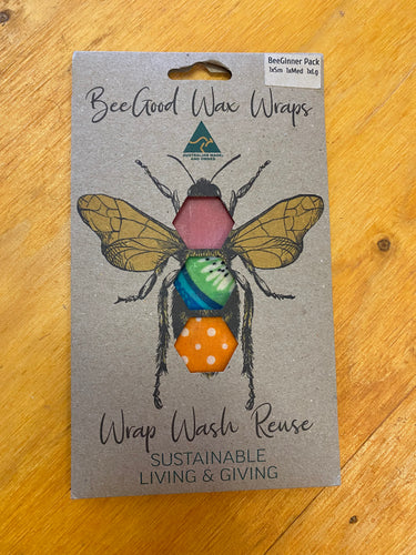 BeeGinner Pack Beeswax Wrap