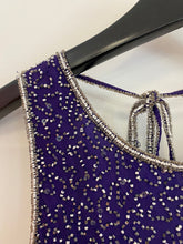 Load image into Gallery viewer, Beaded Purple Shirt