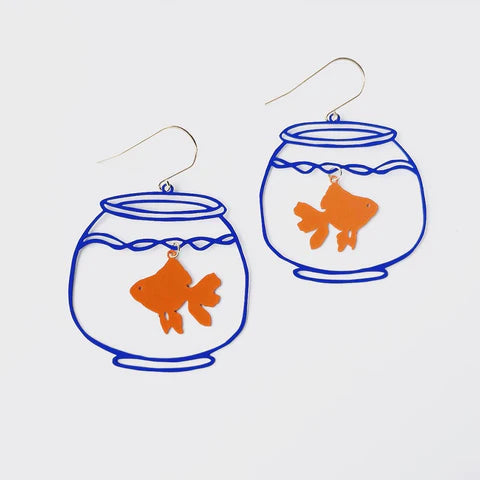 Denz: Fishbowls - blue/orange
