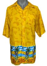 Load image into Gallery viewer, On Shore Yellow Hawaiian Shirt