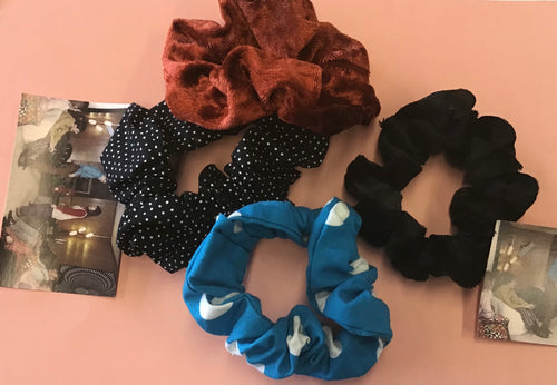 Scrunchies handmade large