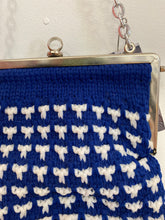 Load image into Gallery viewer, Blue Knitted Bag