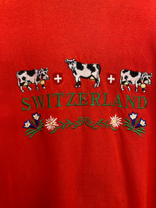 Switzerland Red T-Shirt