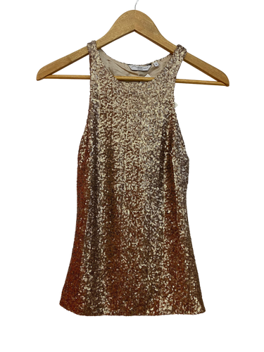 Gold Sequin Top