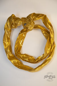 Gold wired Headband